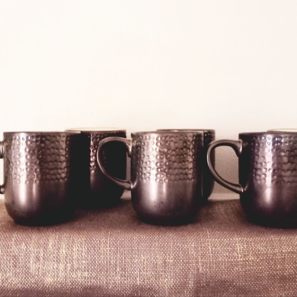 Threshold Barnet Bronze 6 Mug Set